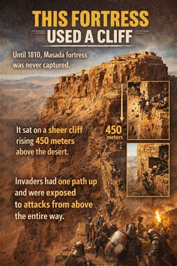 This Fortress Used A Cliff