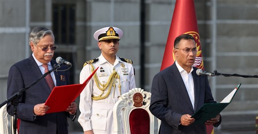 BNP’s Tarique Rahman sworn in as Bangladesh prime minister