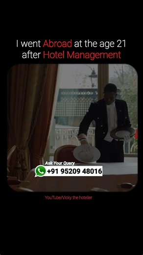 I went Abroad at Age 21 after Hotel Management 😍👨‍🍳| Hotel Management jobs abroad| Hotel Management|