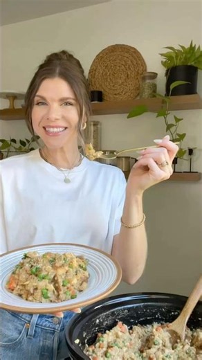 Crockpot Chicken Fried Rice