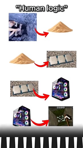 Human logic 🤪 #minecraft #ipixel