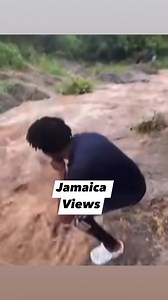 Why Jamaicans don’t take thing seriously Create your own views of this situation Follow Jamaica Views and stay Informed and Entertained #jamaicaviews #Melissa #weather #WeatherUpdate #foryou #news #flood #river | Jamaica Views