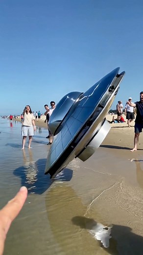 6.4M views · 31K reactions | Unknown Object Recovered on Public Beach — Authorities Silent. #ufo #ufos #uap #uaps #beach #fblifestyle | Ufonomenon | Facebook