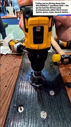 DEWALT Drill: Complete Educational Guide | Mastering Drilling & Fastening for DIY & Pros"