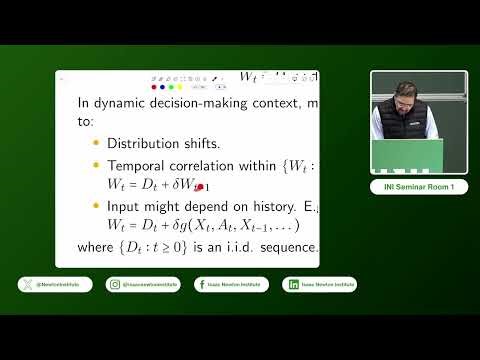 Prof. Jose Blanchet | Learning Optimal Distributionally Robust Stochastic Control in Continuous S...