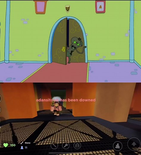 slumber party panic last part #adventuretime #roblox #evade