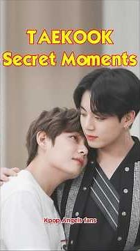 Taekook Secret Moments 🤫🐰🐻💜