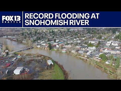 Record flood levels possible for Snohomish River | FOX 13 Seattle