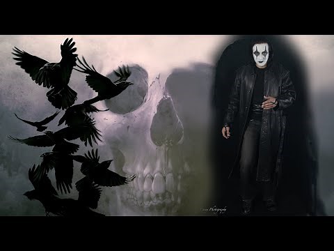 Complete The Crow Cosplay Brandon Lee Transformation (Hair,Make-up, Cloths)