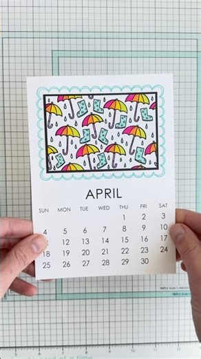 Create Easy Calendar Layouts with these Calendar Image Cards