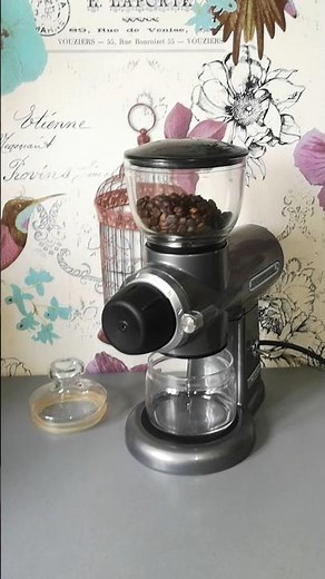 KitchenAid Artisan coffee grinder