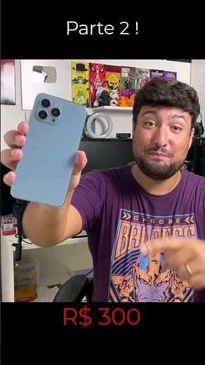 i13 Pro Max Shopee 300 Reais! parte 2 #shopee #iphone