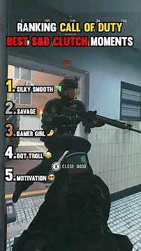 🏆 BEST CALL OF DUTY S&D CLUTCH MOMENTS & SKILLS #usa