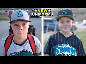 NEW BASEBALL UNIFORMS and FIRST SCRIMMAGE OF THE SEASON! ⚾️