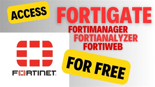 11 reactions | In this Video you will get FREE access to FortiGate, FortiManager, FortiAnalyzer and FortiWeb online using the username and password that you will find in this video! #cisco #ccna #ccnp #networking #network #networkengineer #technology #cybersecurity #ccie #it #mikrotik #security #datacenter #linux #fortigate #microsoft #tech #switch #training #router #internet #networksecurity #fortinet #ciscocert #hp #cloud #wifi #wireless #server #cloudcomputing | It Networks | Facebook