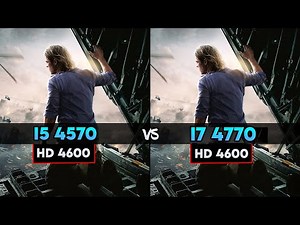 Intel i5 4570(HD 4600) vs Intel i7 4770(HD 4600) - Performance Increase , OR WHATTTT?