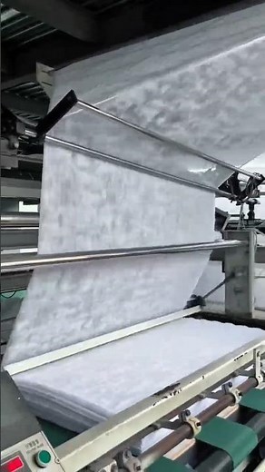 High-Speed Nonwoven Fabric Production Line: Automated Textile Manufacturing Process Revealed