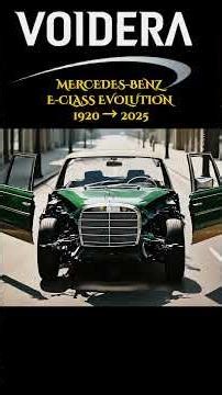 Mercedes-Benz E-Class | 1920s to 2025 #mercedes