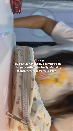banasmita۶ৎ on Instagram: "If you think backbenchers don’t study… you’re wrong. They study last-minute—but smartly. Read this till the end (the BONUS TIPS are gold).👇🔥 ⸻ 1️⃣ S.L.A.P — “Study Like A Panic Mode” When pressure hits, backbenchers enter turbo mode. They don’t overthink, they just start. Zero planning → only action, and it works surprisingly well. ⸻ 2️⃣ T.S.R — “Topper Summary Raids” Backbenchers don’t make notes… they hunt for the topper’s notes. They read only the highlighted part