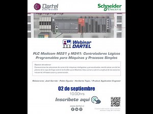 PLC Modicom M221 y M241 Controladores Lógicos Programables para Máquinas y Procesos Simples