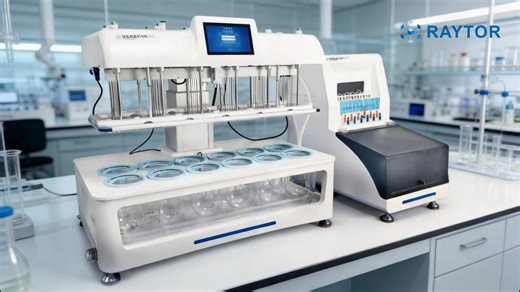 Make Your Lab Life Easier! 🧪✨ Meet the RT612-ST 12-Position Automatic Dissolution System – the game-changer for your pharmaceutical lab! 🚀 Why scientists love it: ✅ 12-Position Efficiency: Maximize your testing throughput. ✅ Smart Dual-Speed Mode: Set different speeds for left and right shafts for ultimate flexibility. ✅ Full Traceability: Compliance with FDA 21 CFR Part 11 requirements, including audit trails. No more manual sampling errors! Let RT612-ST handle the precision while you focus o