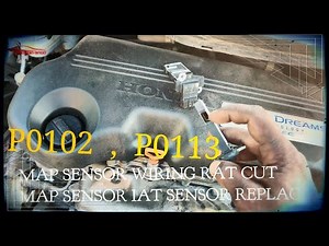 P0102 P0113 HONDA Mass Air Flow Sensor Circuit Low Voltage Intake Air Temperature Sensor Circuit Hig