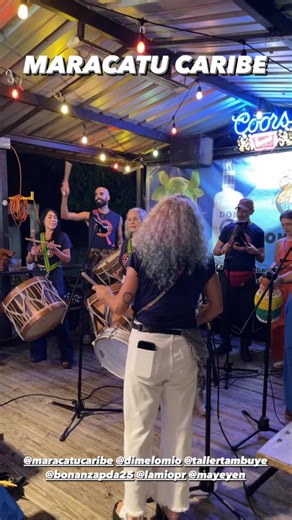 🌺Maracatu Caribe en la Terraza de Bonanza Pda 25, San Juan, PR 🇵🇷#puertorico #enmipatiopr #turismocultutal #culture #dance #turismo #brasil | enmipatiopr