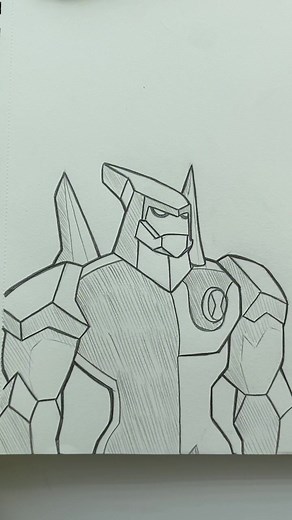 Quick Diamond Head Speed Drawing Tutorial