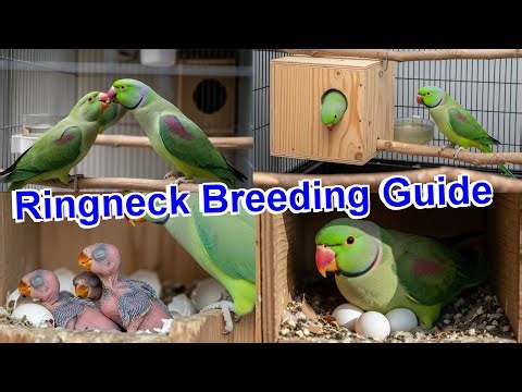Ringneck Parrot Breeding Process | Eggs to Chicks Complete Guide (Step by Step)