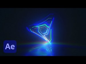 Saber Glitch Logo Animation | After Effects Tutorial