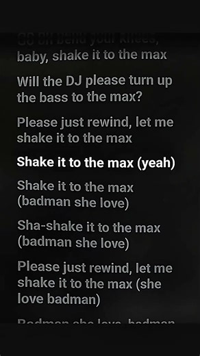 Moliy & Silent Addy Skillibeng Shenseea Shake it to the Max#lyrics#song #singer #shorts #short#shots