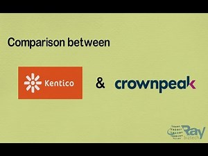 Kentico vs Crownpeak CMS
