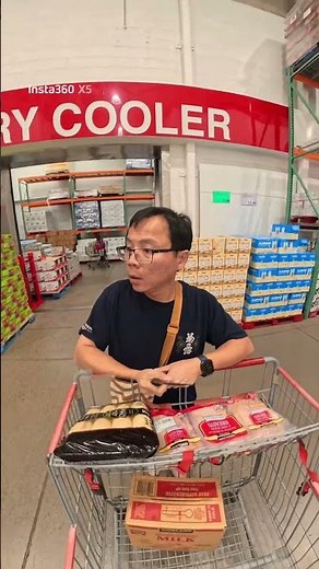#shopping Went Shopping at Costco for Eggs, Milk, Chicken Breast, Corns and Cookies.