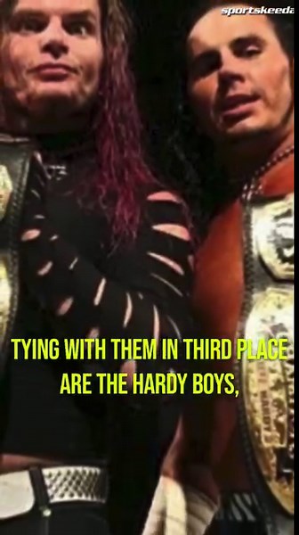 3.6K views · 32 reactions | 5 Tag teams with most wwe tag titles . . . #tagteams #wwe #wwenetwork #edge #usos #trending | Sportskeeda Wrestling | Facebook