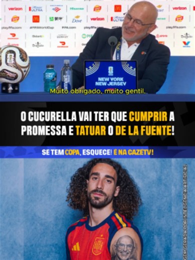 Cucurella tatuagem: reação da fonte e momento engraçado na CazéTV