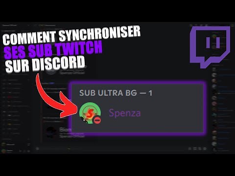 Comment SYNCRONISER ses SUB Twitch AUTOMATIQUEMENT sur Discord ?!