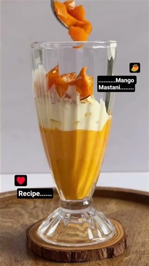 ✨️one bite and mood delight 🥭delicious Mastani recipe 😋 mango challenge part-13‼️qwick recipe
