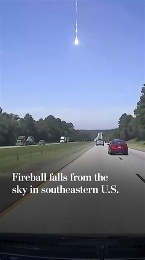 A fireball, or an exceptionally bright meteor, appears to have exploded in the skies over the southeastern U.S. on Thursday. Coupled with other reports, it appears that if any material reached the ground, it would have been somewhere near the Georgia-South Carolina border in between Atlanta and Greenville in the foothills of the Appalachians. The American Meteor Society is working to compile witness reports to estimate the potential track and speed of the meteor. There have been a few unconfirme