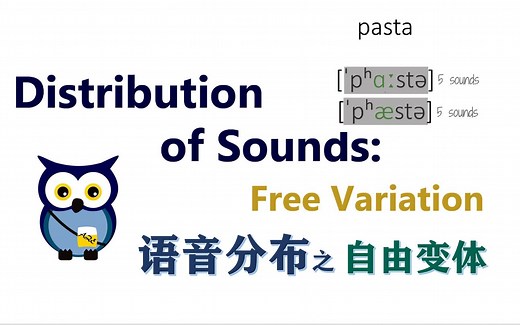 【语言学| Aze Linguistics】自由变体 | Distribution of Sounds: Free Variation