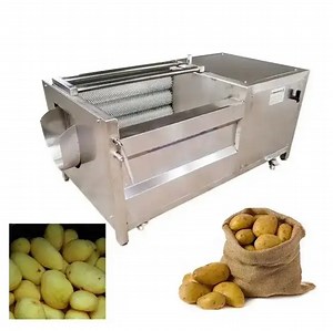 [Hot Item] Potato Washing Machine Peeling Machine Potato Washer and Potato Peeler Machine