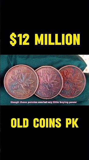 Most Valuable Canada 1 CENT Coins Could Make You Rich! #coin #penny #history #money