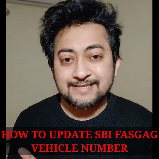 HOW TO UPDATE SBI FASTAG VEHICLE NUMBER #shorts #ytshorts #youtubeshorts #sbi #fastag #nhai