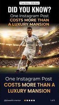 Ronaldo's Obsession Made Him Football's First Billionaire #ambition #wealth