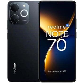 Smartphone Celular Realme Note 70, 256GB, 8GB RAM, Android 14, Câmera 108MP Frontal 16MP, Tela 6,67 120Hz, Bateria 5000mAh, Dual Chip - Realme Note 70 - Magazine Caboge