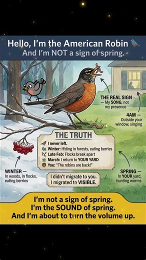 Sounds of Spring: The Early Arrival of the Red Robin