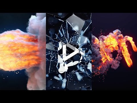 Exploding and Burning Logo Animations