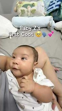 Baby Z unlocked a new milestone: cooing 🥹💙#BabyMilestones #TechMomOfZ #MomLife