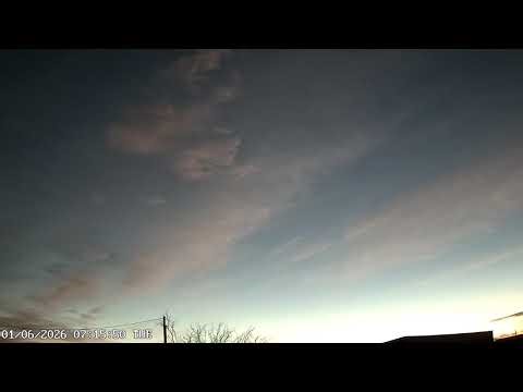 01/06/26 Sunrise - Lake Alan Henry Weather - Texas