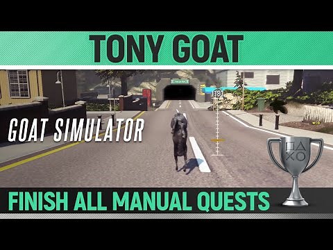 Goat Simulator - Tony Goat 🏆 - Trophy Guide