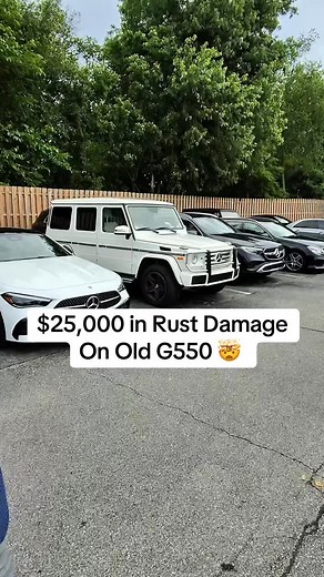 53K views · 1K reactions | To be clear, G Wagons, especially older ones, are prone to rust not because they are poorly built, but as a result of their design. Body on frame construction and lots of sharp edges / flat panels, in addition to exposed hinges, contribute to areas where water can easily pool and sit. They are amazing vehicles! If you have one, park it inside as much as you can! #mercedes #g550 #gwagon #rust #carsofinstagram #pov | BenzsandBowties | Facebook